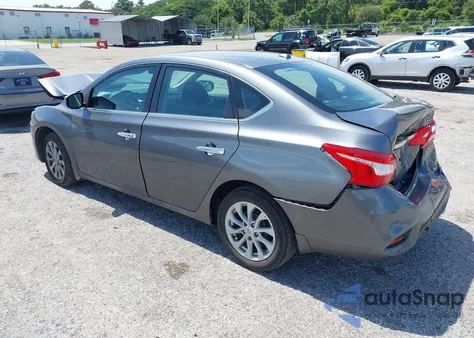 2019 Nissan Sentra S/Sv/Sr/Sl из США, поврежденный, VIN 3N1AB7AP2KY260463